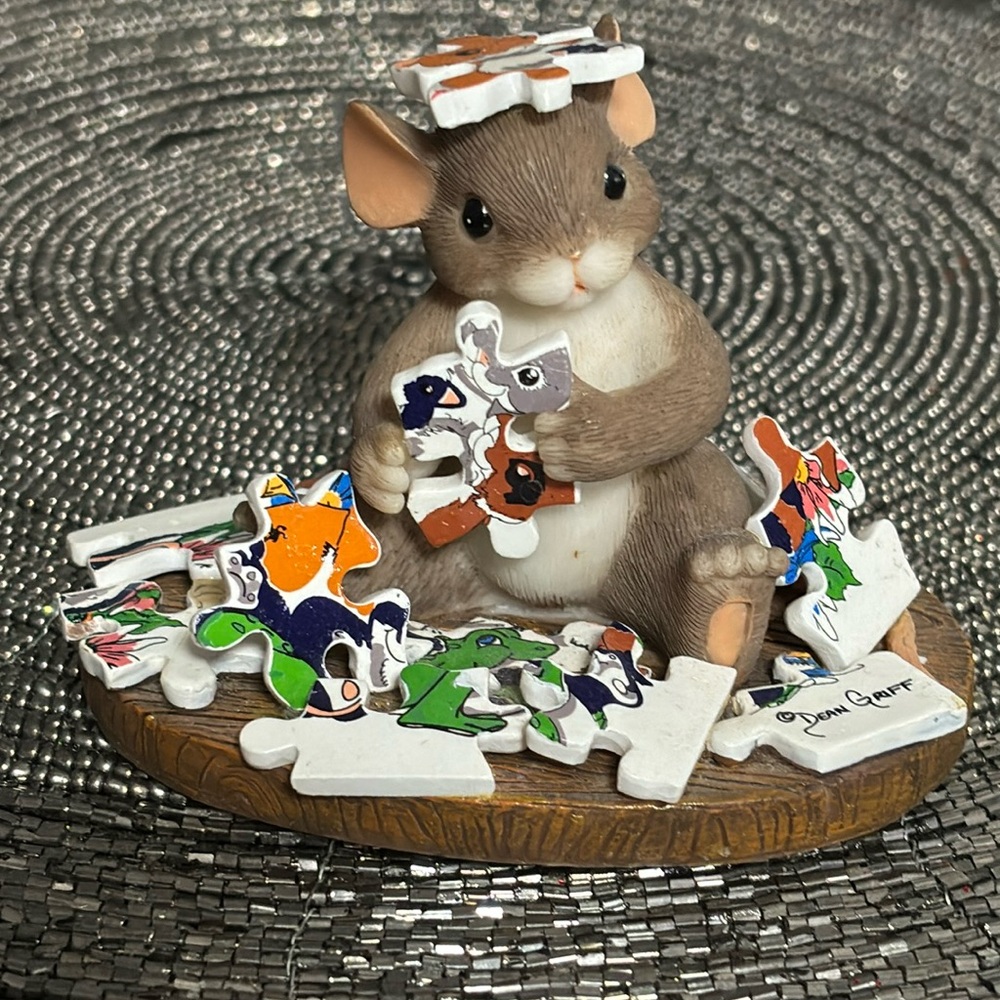 Vintage Fritz and Floyd Friends Make All The  Pieces Fit Figurine